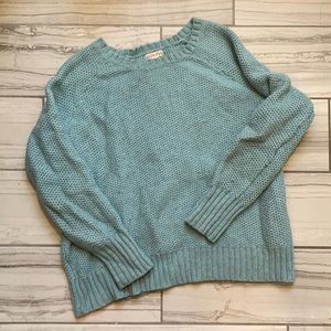 Pull over knit sweater